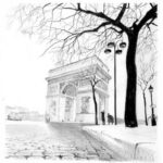 рисунокрисунки из онлайн курса "Городские зарисовки"