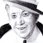 рисунки из онлайн курса "Как нарисовать Портрет".