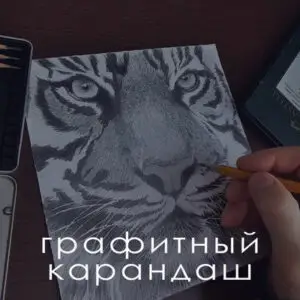 как рисовать графитным карандашом